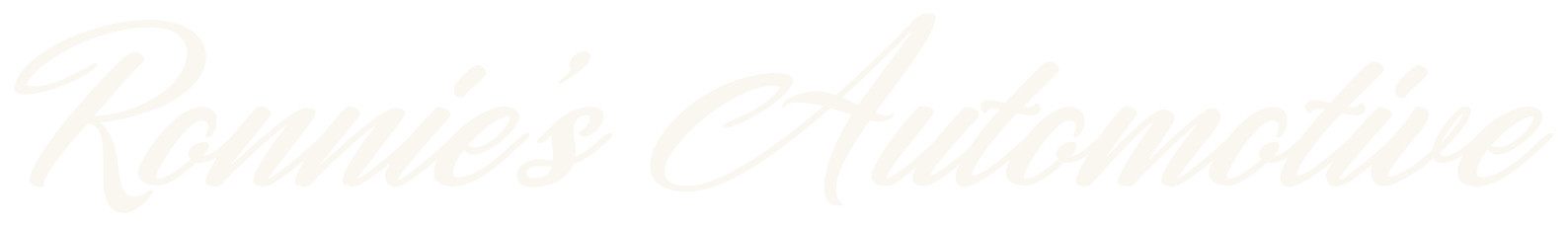 Ronnie's Automotive